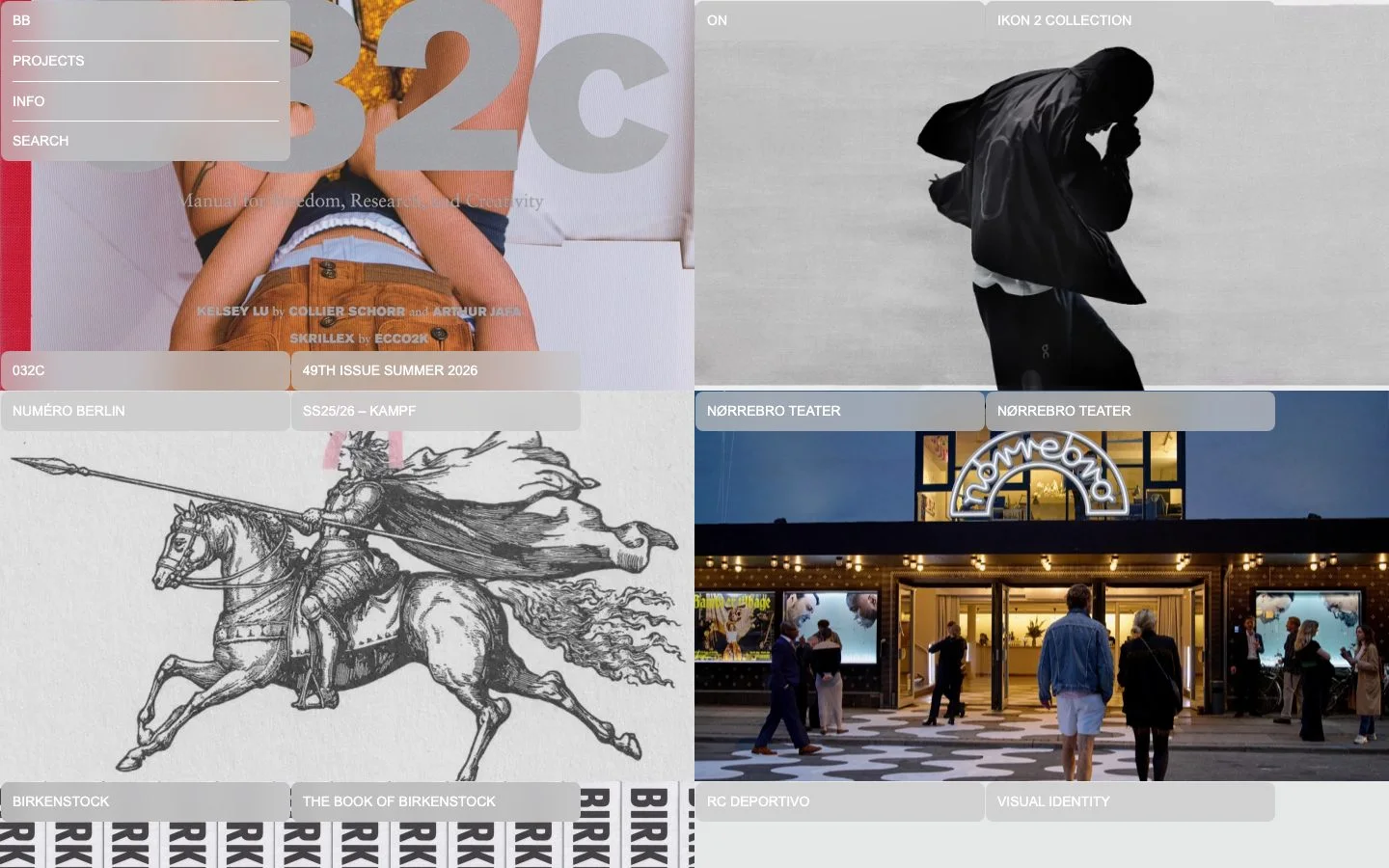 Bureau Borsche homepage