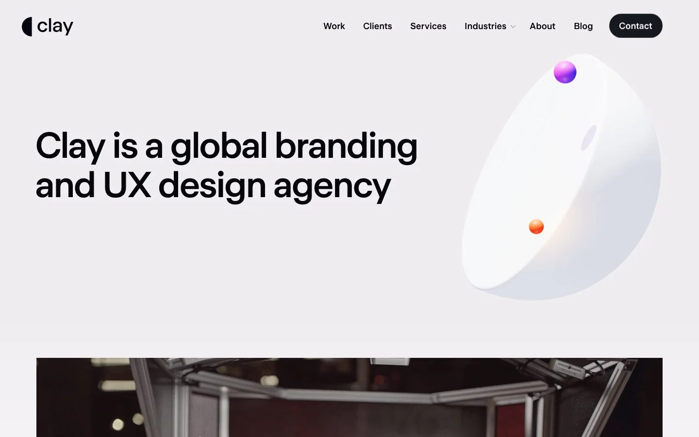 Clay homepage