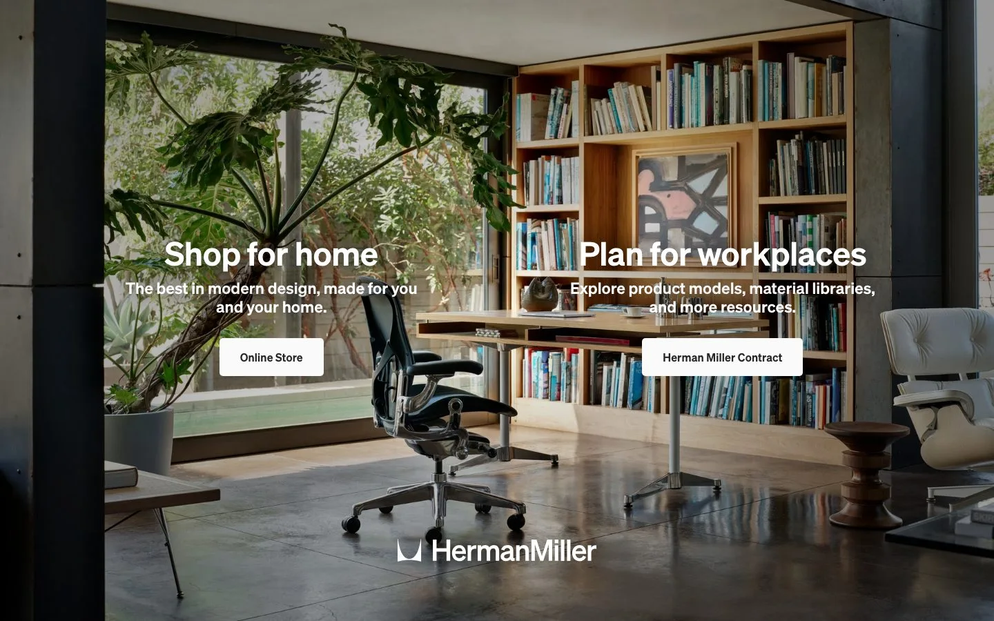 Herman Miller homepage