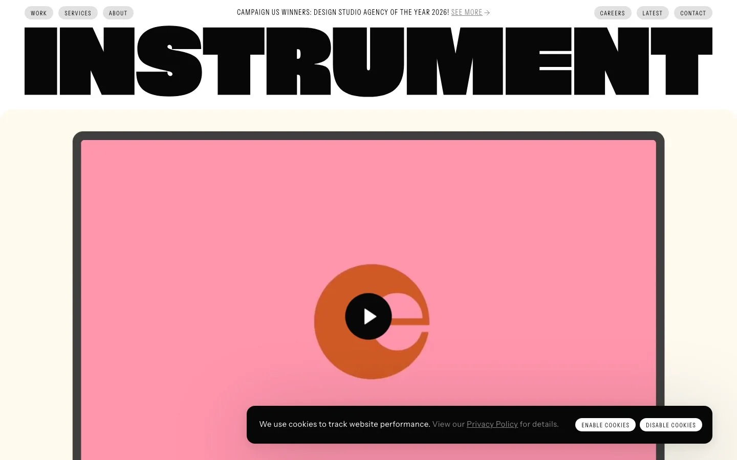 Instrument homepage
