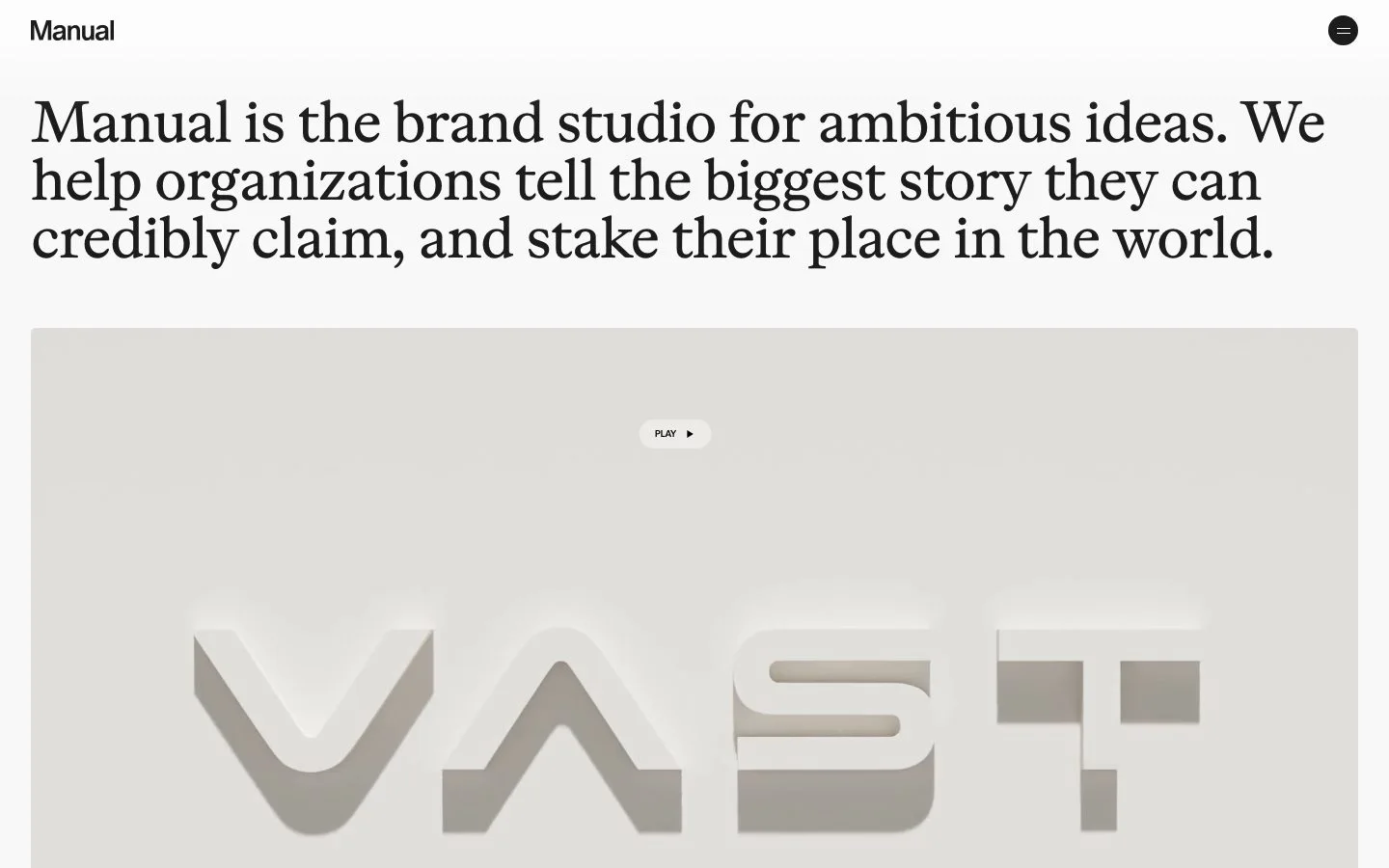 Manual homepage